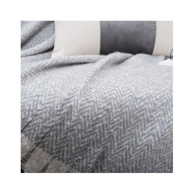 Ριχτάρι-Κουβέρτα Καναπέ Teoran Mohair 11 130x150