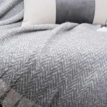 Ριχτάρι-Κουβέρτα Καναπέ Teoran Mohair 11 130x150
