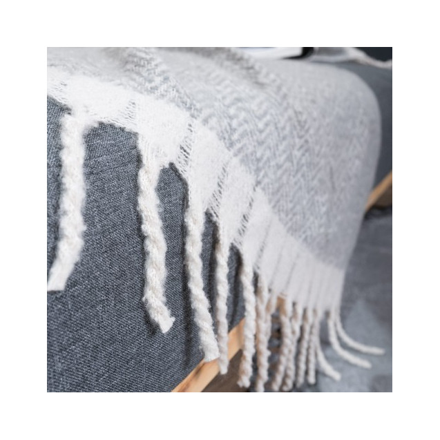 Ριχτάρι-Κουβέρτα Καναπέ Teoran Mohair 11 130x150