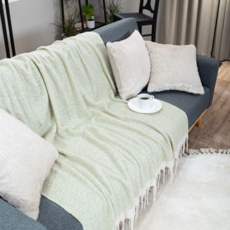 Ριχτάρι-Κουβέρτα Καναπέ Teoran Mohair 13 130x150