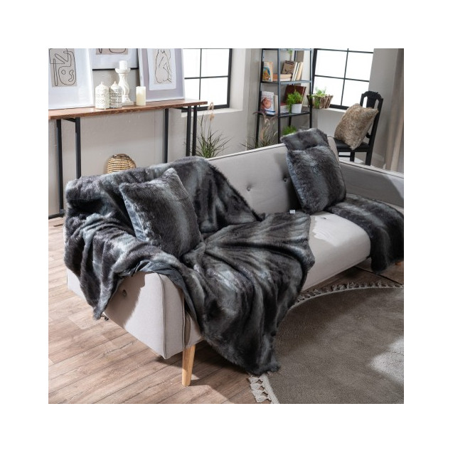 Ριχτάρι Πολυθρόνας Γούνινο Teoran Pelt 33 130x160