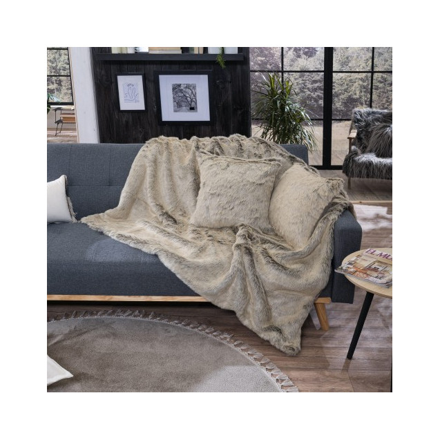 Ριχτάρι Πολυθρόνας Γούνινο Teoran Pelt 31 130x160