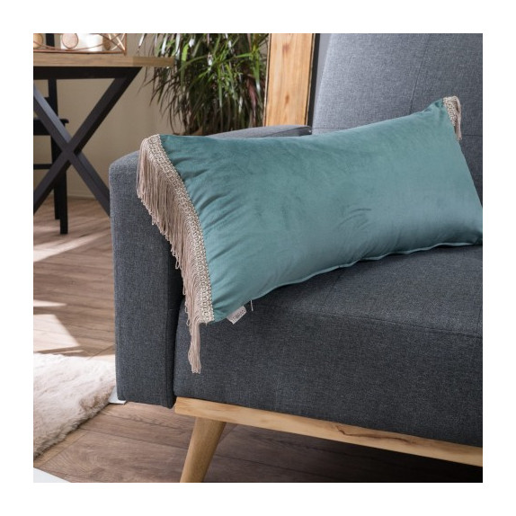 Μαξιλαροθήκη Διακόσμησης Βελουτέ Teoran Velvet 15 με...