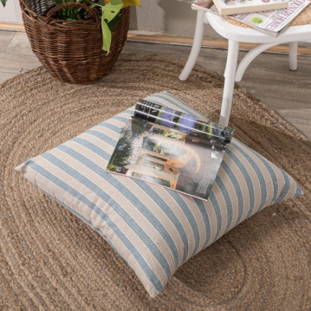 Μαξιλάρι Διακόσμησης Teoran Prado 05 - 65x65cm δαπέδου με γέμιση