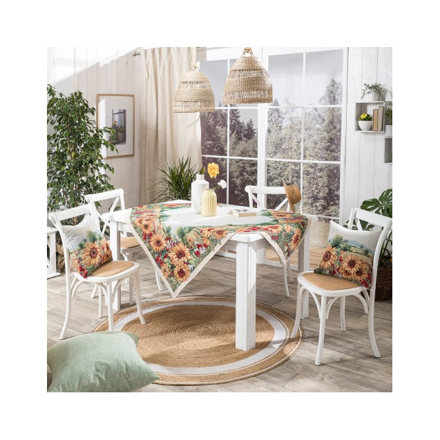 Τραπεζομάντηλο Teoran Sunflower - 140x220cm