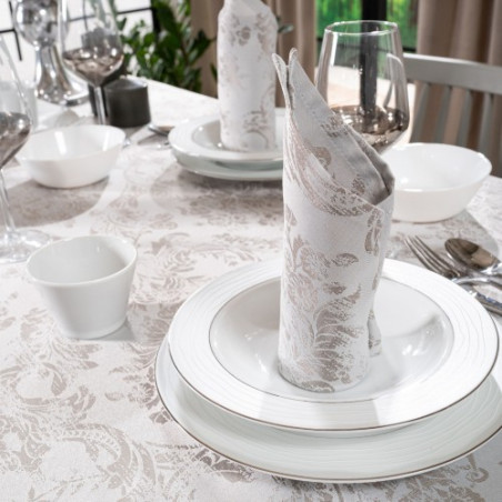 Σετ Τραπεζομάντηλο και 6 Πετσέτες Φαγητού Teoran Ferrand 140x180