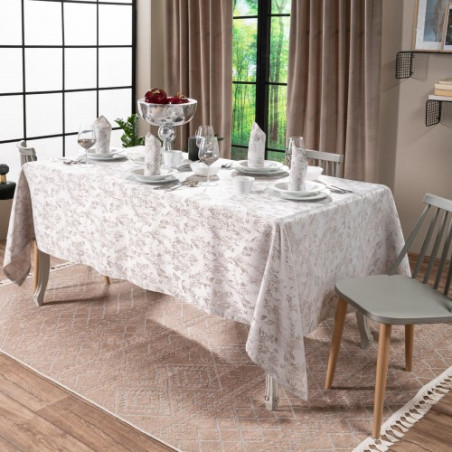 Σετ Τραπεζομάντηλο και 12 Πετσέτες Φαγητού Teoran Ferrand 160x250