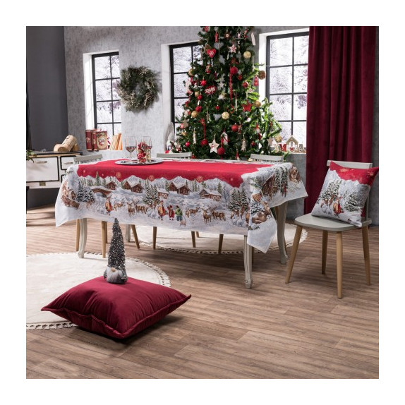 Τραπεζομάντηλο Teoran Kloten 140x180