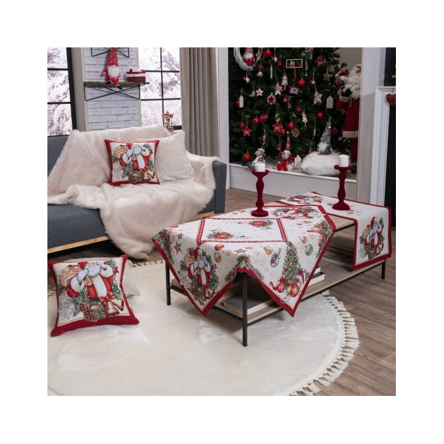 Σετ Καρέ & Runner Teoran Rhoden 100x100 & 40x100