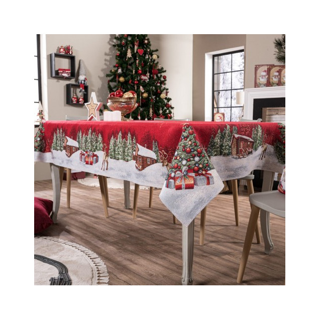 Τραπεζομάντηλο Teoran Rudolph 140x220