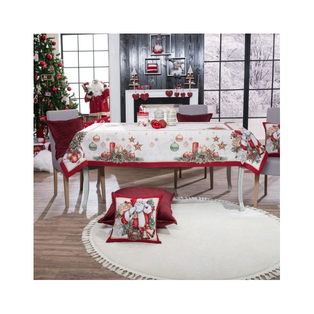 Τραπεζομάντηλο Teoran Rhoden 140x180