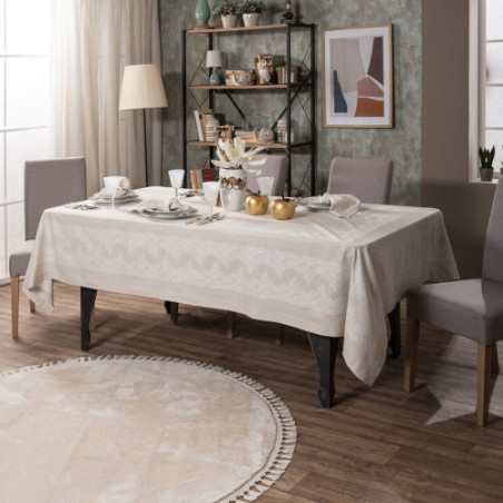 Τραπεζομάντηλο Teoran Rochelle 01 - 155 x 320 cm