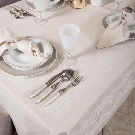 Τραπεζομάντηλο Teoran Rochelle 01 - 155 x 320 cm