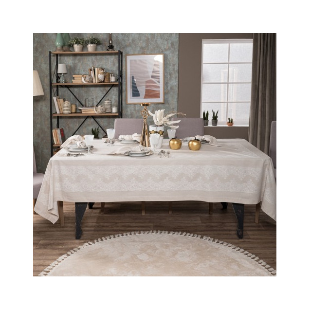 Τραπεζομάντηλο Teoran Rochelle 01 - 155 x 320 cm