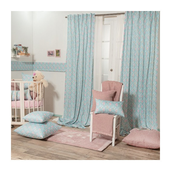 Κουρτίνα Teoran (Έτοιμη Ραμμένη) Balloon - 140x260cm