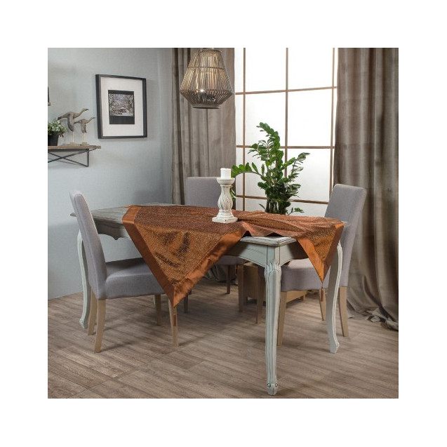 Τραπεζοκαρέ TeoranJ9288 - 135x135cm