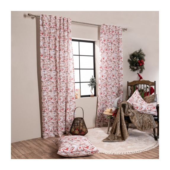 Κουρτίνα Teoran Bremen (Έτοιμη Ραμμένη) - 140x260cm