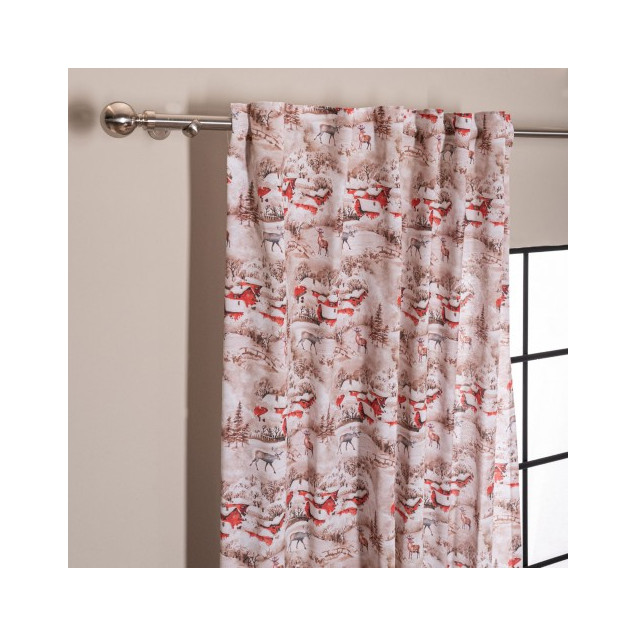 Κουρτίνα Teoran Bremen (Έτοιμη Ραμμένη) -...