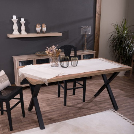 Τραβέρσα Teoran (Sari) Velvet 01 - 65 x 200 cm