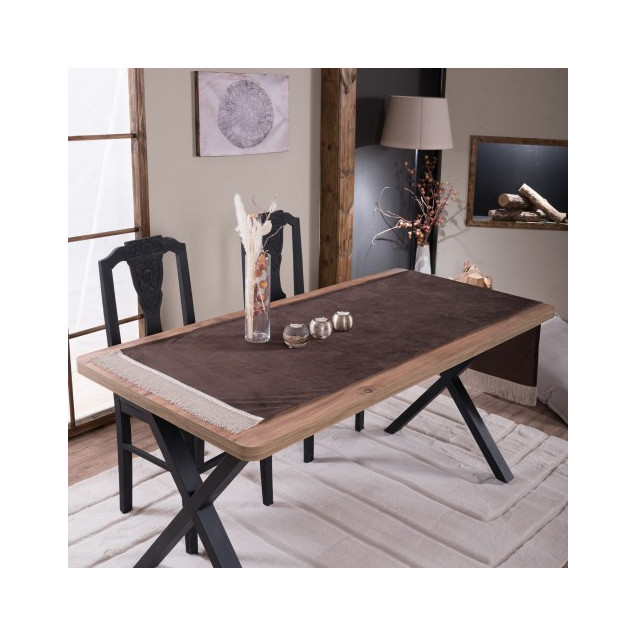 Τραβέρσα Teoran (Sari) Velvet 03 - 65 x 200 cm