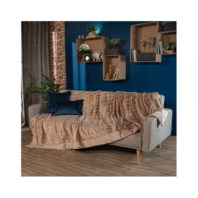 Ριχτάρι - Κουβέρτα Teoran Stone Flower 02 160x270