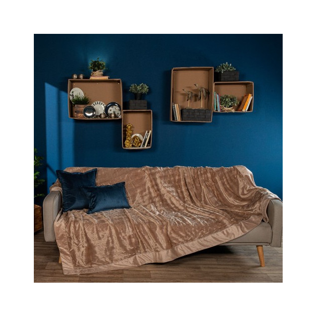 Ριχτάρι - Κουβέρτα Teoran Stone Flower 02 220x240