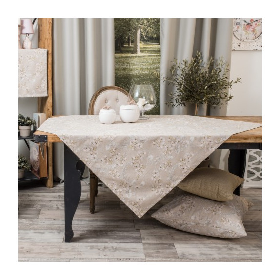 Τραπεζομάντηλο Teoran Marbela - 135x135cm