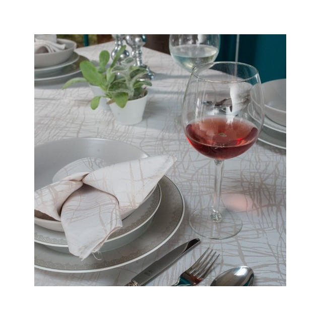 Τραπεζομάντηλο Teoran Dinan - 160x250cm + 12...