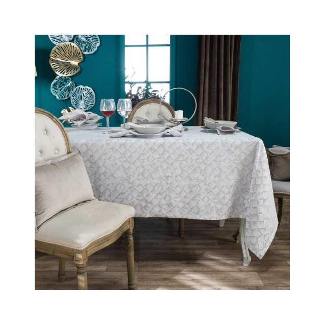 Τραπεζομάντηλο Teoran Eze - 160x250cm + 12...