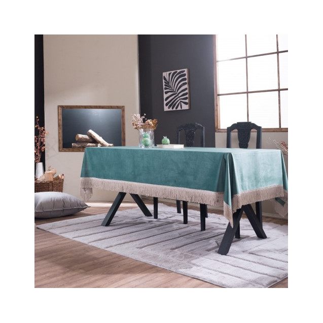 Τραπεζομάντηλο Teoran Velvet 15 140x180