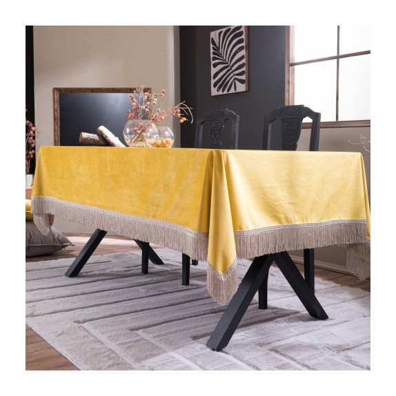 Τραπεζομάντηλο Teoran Velvet 14 140x180