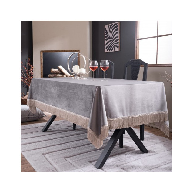 Τραπεζομάντηλο Teoran Velvet 11 - 140x140cm