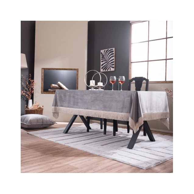 Τραπεζομάντηλο Teoran Velvet 11 - 140x180cm