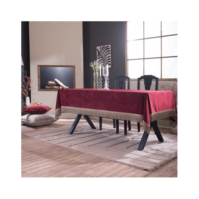 Τραπεζομάντηλο Teoran Velvet 10 - 140x180cm