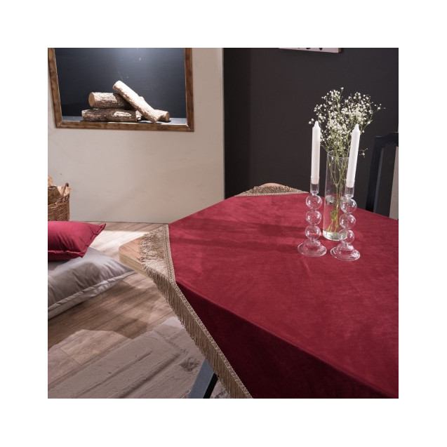 Τραπεζομάντηλο Teoran Velvet 10 - 140x180cm