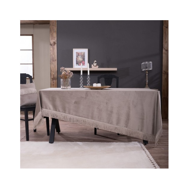 Τραπεζομάντηλο Teoran Velvet 07 - 140x180cm
