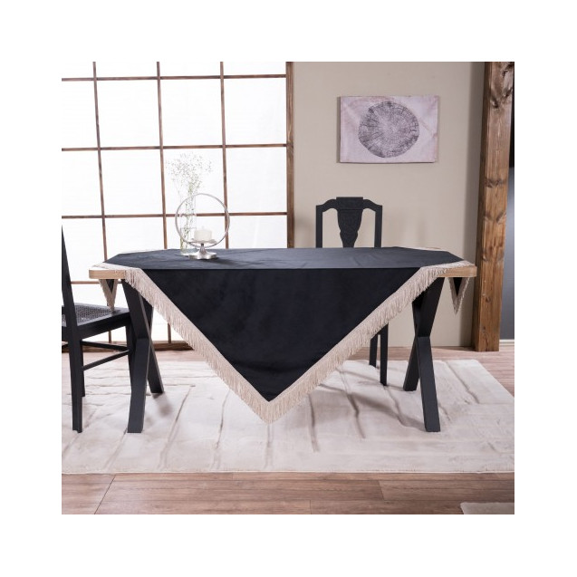 Τραπεζομάντηλο Teoran Velvet 06 - 140x140cm