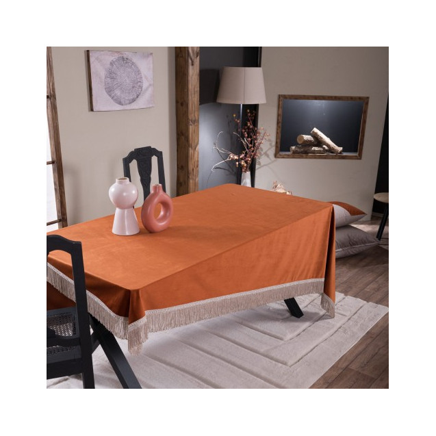 Τραπεζομάντηλο Teoran Velvet 05 140x180