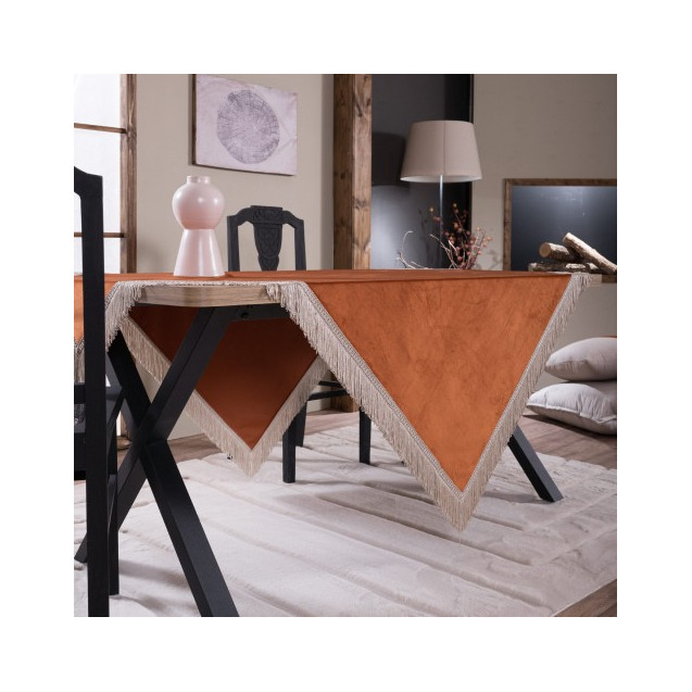 Τραπεζομάντηλο Teoran Velvet 05 140x180