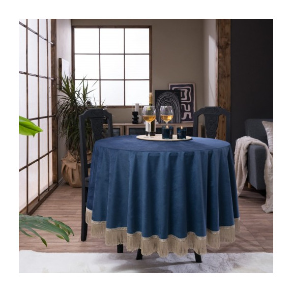 Ροτόντα Teoran Velvet 04 - Φ180cm Χωρίς Κρόσια