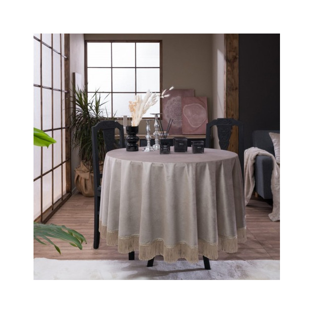 Ροτόντα Teoran Velvet 07 - Φ180cm Χωρίς Κρόσια