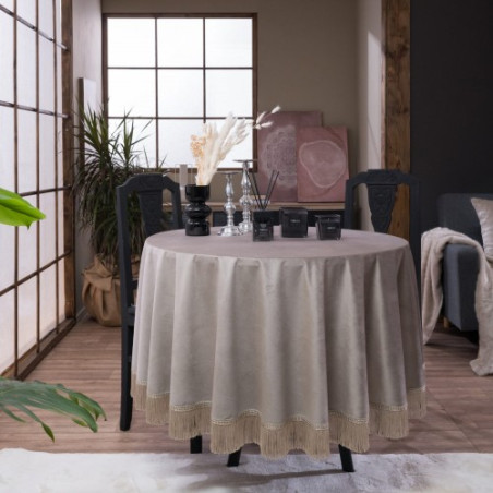 Ροτόντα Teoran Velvet 07 - Φ180cm με κρόσι