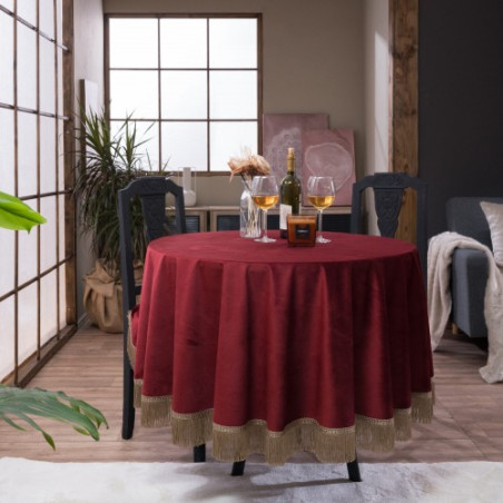 Ροτόντα Teoran Velvet 10 - Φ180cm με κρόσι