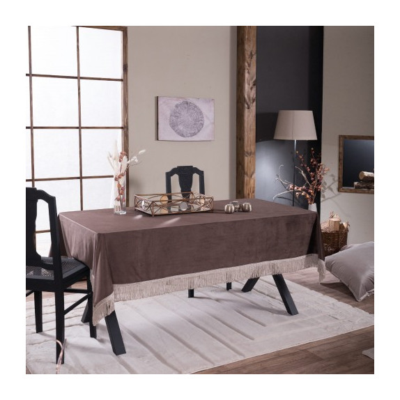 Τραπεζομάντηλο Teoran Velvet 03 - 140x180cm