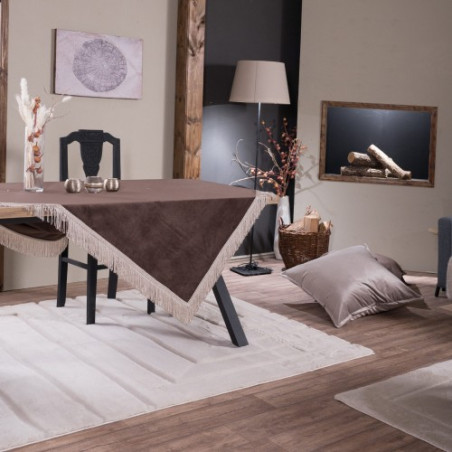 Τραπεζομάντηλο Teoran Velvet 03 - 140x180cm