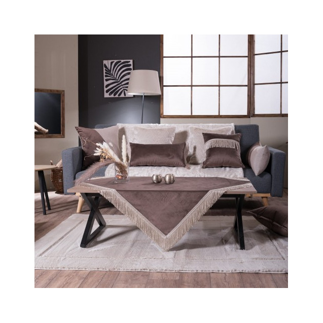 Καρέ Teoran Velvet 03 - 90x90cm