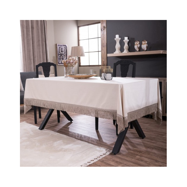 Τραπεζομάντηλο Teoran Velvet 01 - 140x140cm