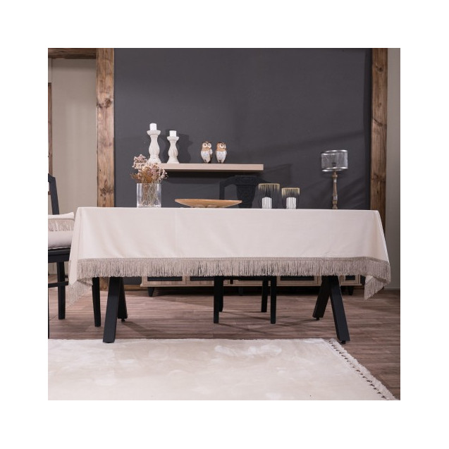 Τραπεζομάντηλο Teoran Velvet 01 - 140x140cm