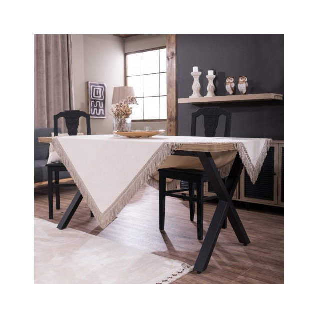 Τραπεζομάντηλο Teoran Velvet 01 - 140x140cm