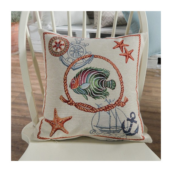 Μαξιλαροθήκη Διακόσμησης Teoran Cadiz - 45x45cm